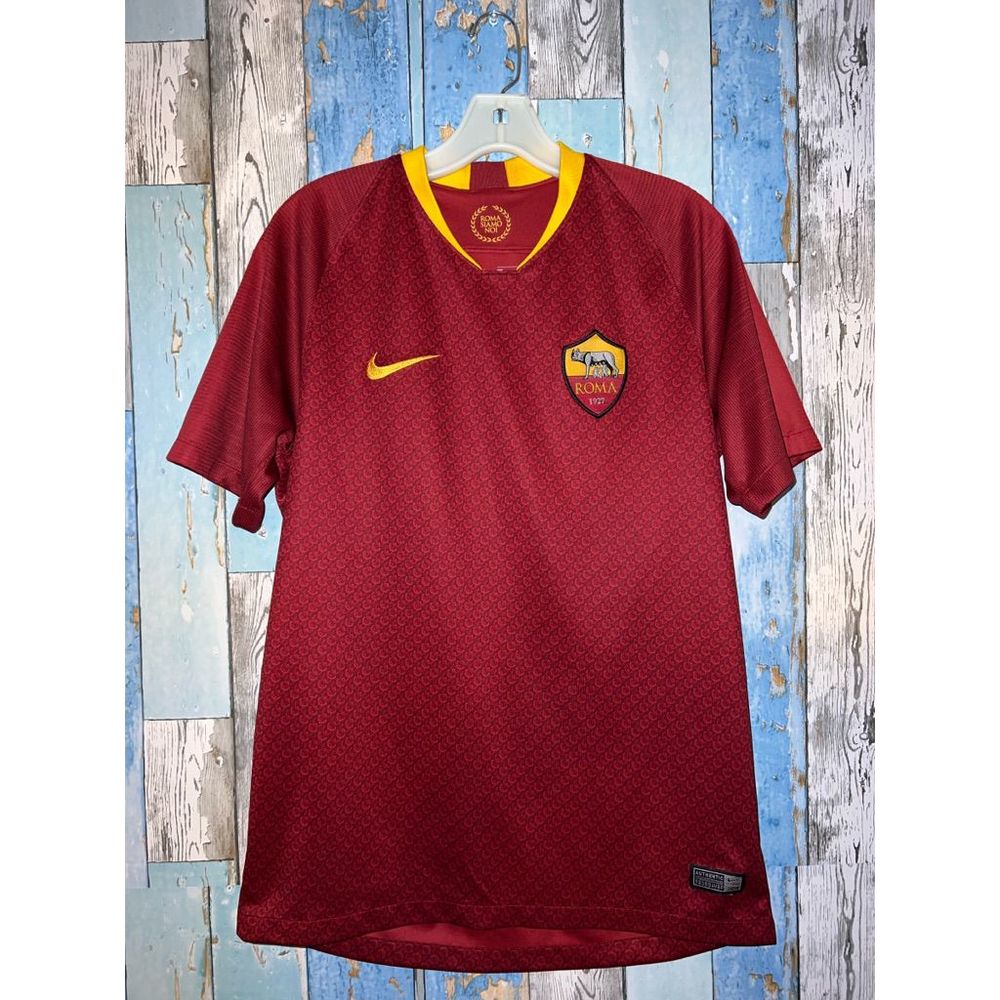 Nike Roma Soccer Jersey Maroon